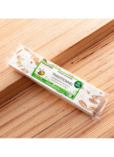 barre 100g nougat miel de garrigue Ardèche recette traditionnel