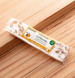 barre 100g nougat miel de châtaigner d'Ardèche, recette traditionnel